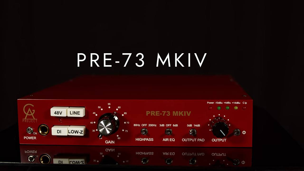 Golden Age Audio PRE-73 MKIV auf Youtube